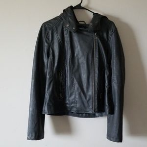 Faux Leather Jacket